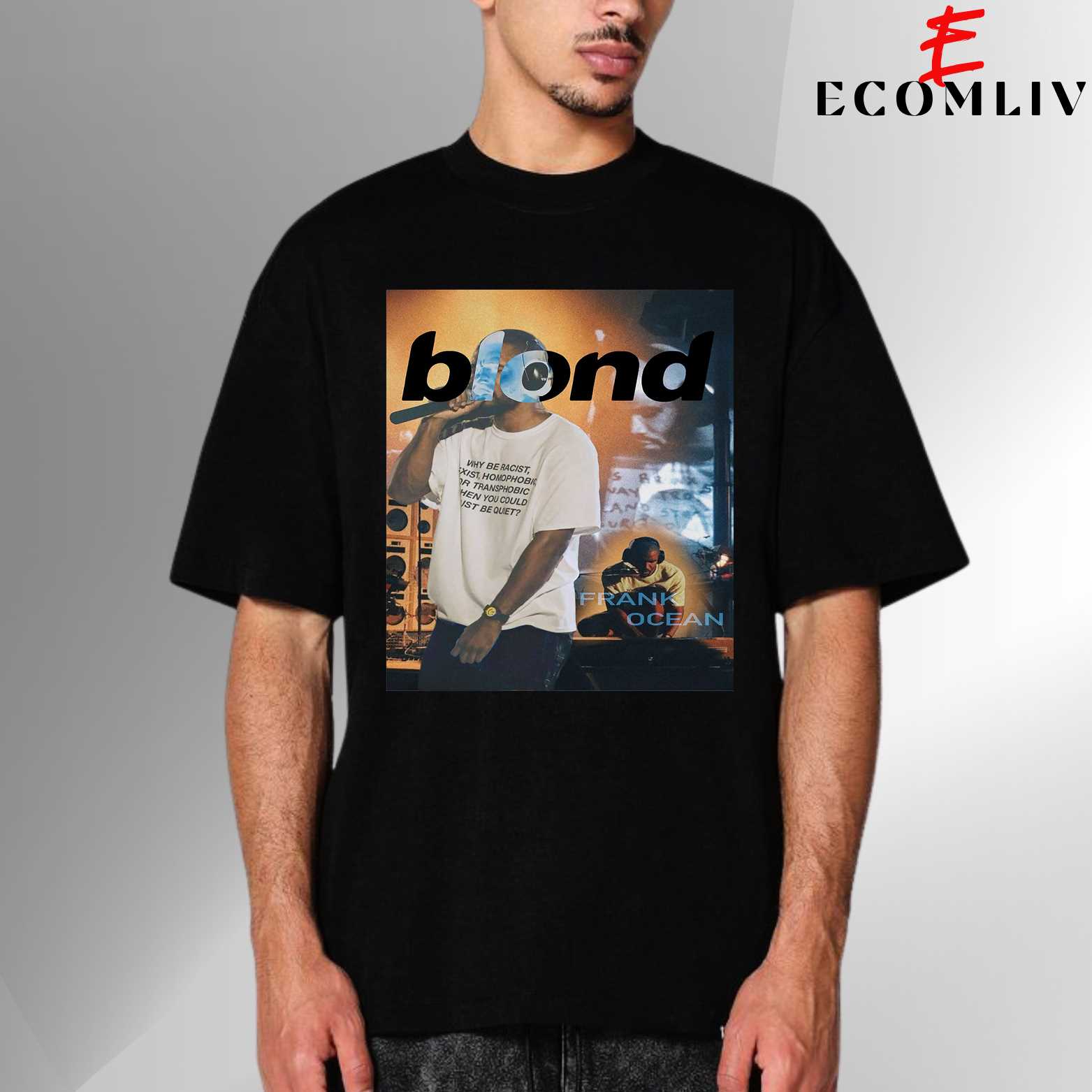 Frank Ocean Blond Concert Tee, Unisex Tour Shirt, Rap Merch